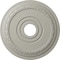 Ekena Millwork Munich Ceiling Medallion (Fits Canopies up to 5 5/8"), 17 1/2"OD x 3 5/8"ID x 1"P, Pot of Cream CM17MUPCF - alternate 1